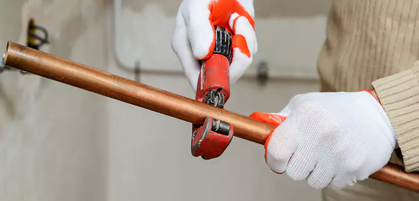 Temporary Copper Pipe Repair Ontario, CA
