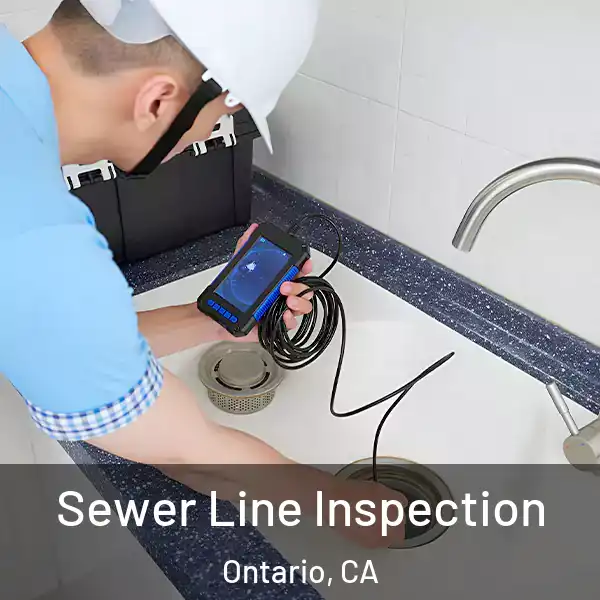  Sewer Line Inspection Ontario, CA