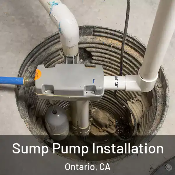  Sump Pump Installation Ontario, CA