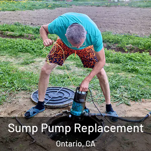  Sump Pump Replacement Ontario, CA