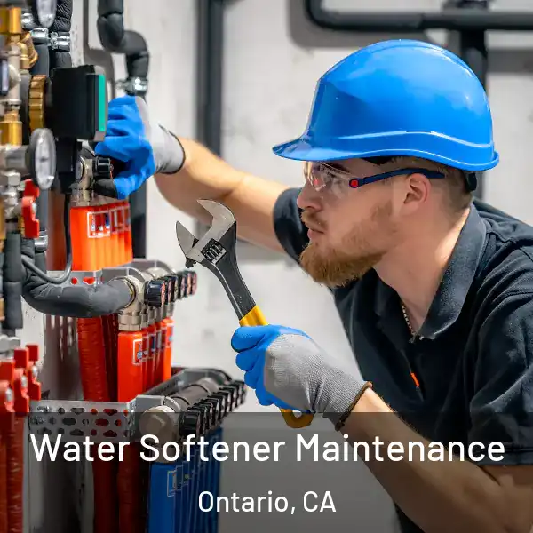  Water Softener Maintenance Ontario, CA